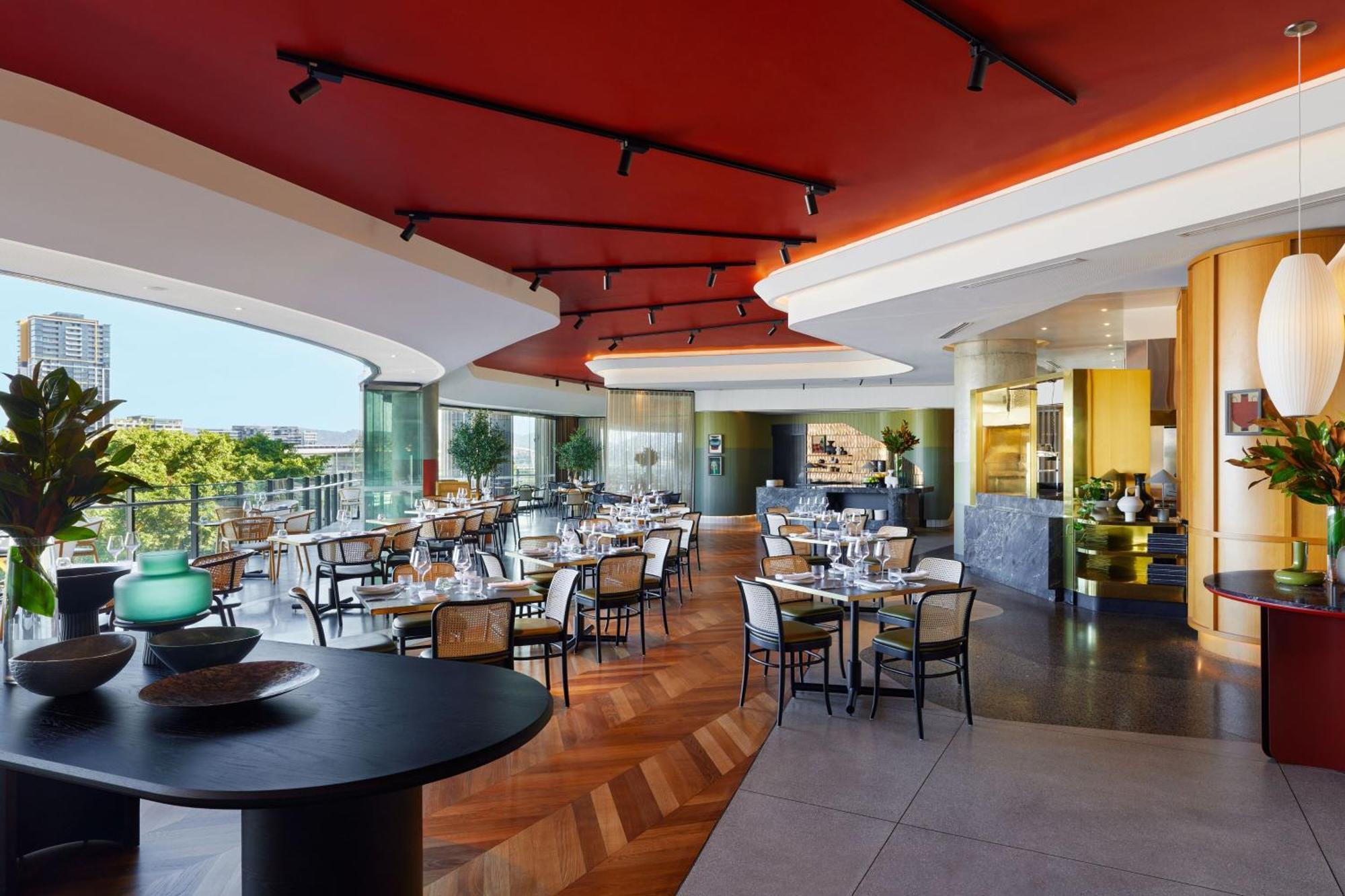 W Brisbane Hotel Eksteriør billede The restaurant