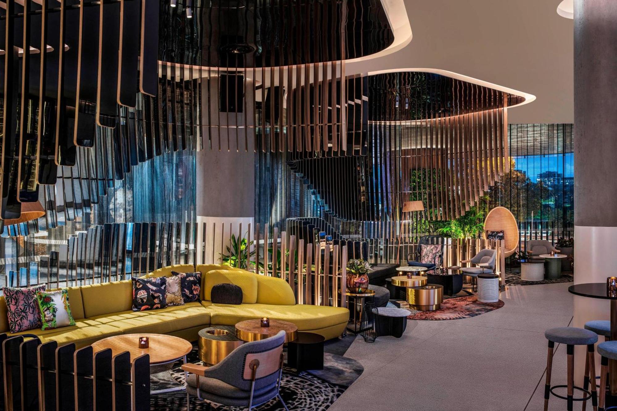 W Brisbane Hotel Eksteriør billede The lobby of the hotel