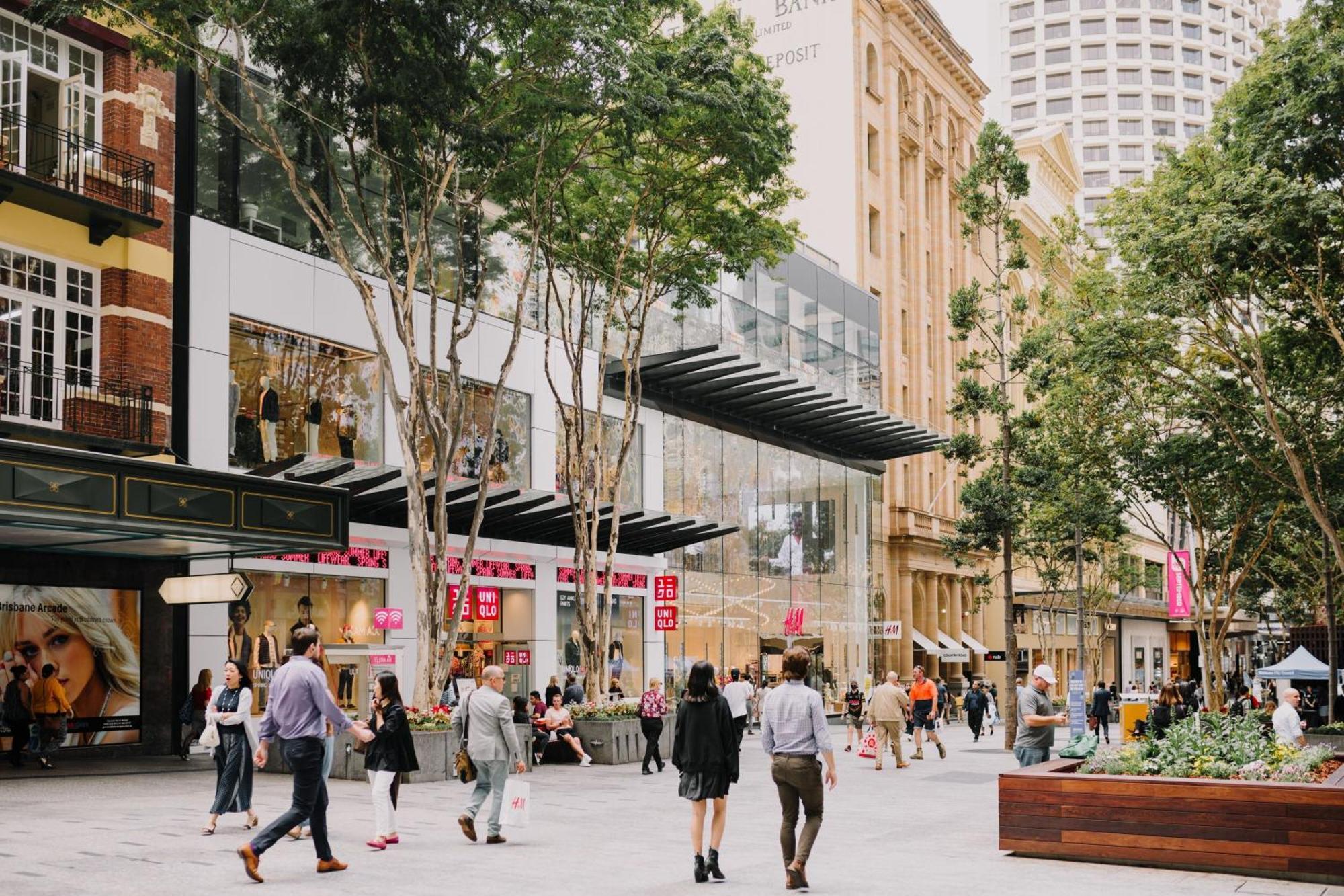 W Brisbane Hotel Eksteriør billede The proposed Queen Street Mall redevelopment